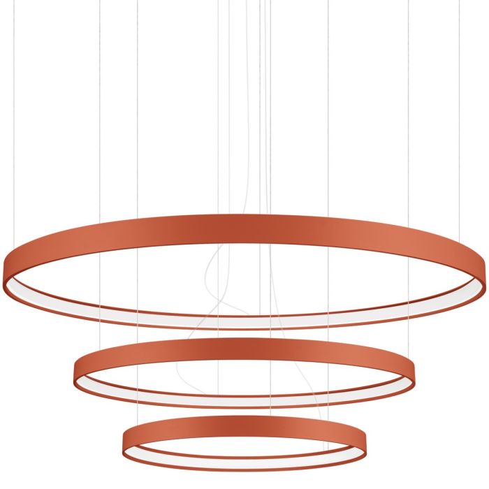 Thoro SOLTH.402 Hanglamp Rio okerrood 3r 110cm