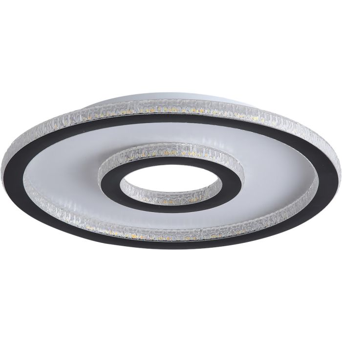 Searchlight SL-25688-35BK Plafonniere Roundel zwart 35cm