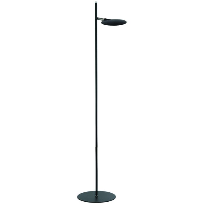 Freelight FR-S1810Z Vloerlamp Piana zwart 140cm