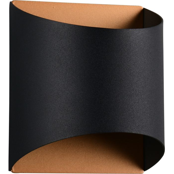 Trio  R26721080-TR Wandlamp Samdel zwart 12cm