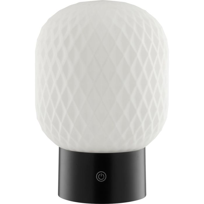 Brilliant G60241/76-BR Tafellamp Sarastro zwart 20cm