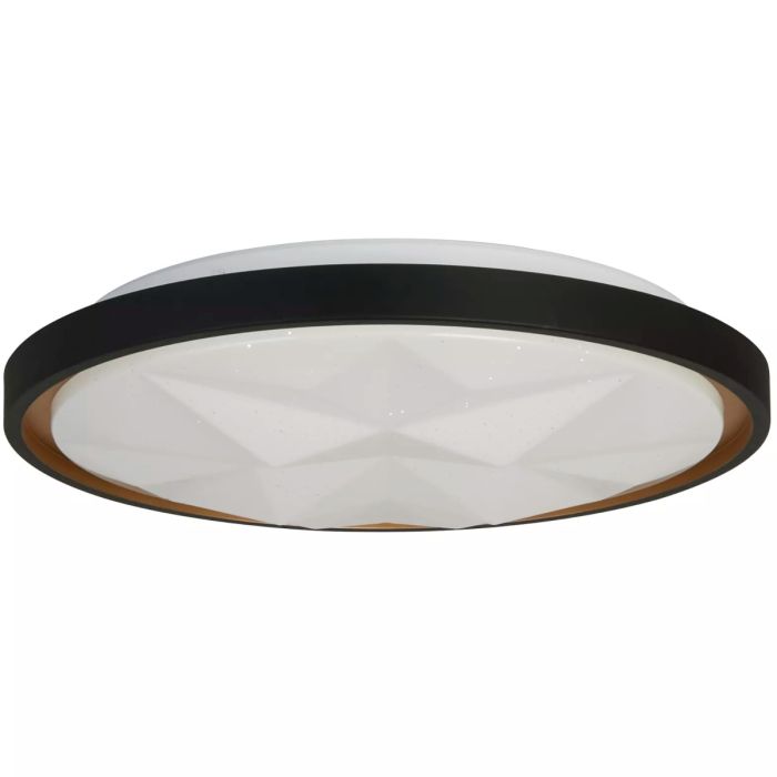 Searchlight SL-26185-415 Plafondlamp Satellite zwart 42cm
