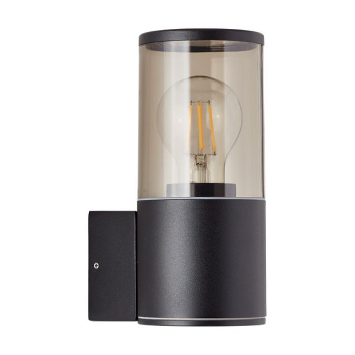 Brilliant 96471/63-BR Wandlamp Sergio zwart 20cm