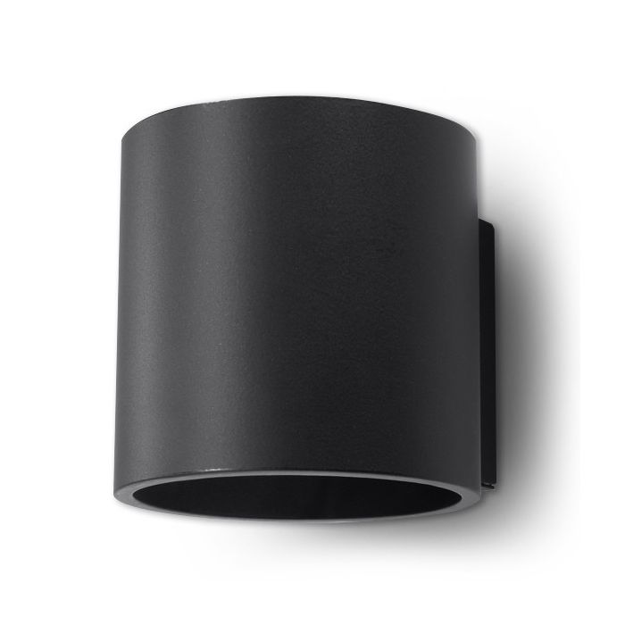 Soll SOL0048 Wandlamp Orbis zwart 10cm