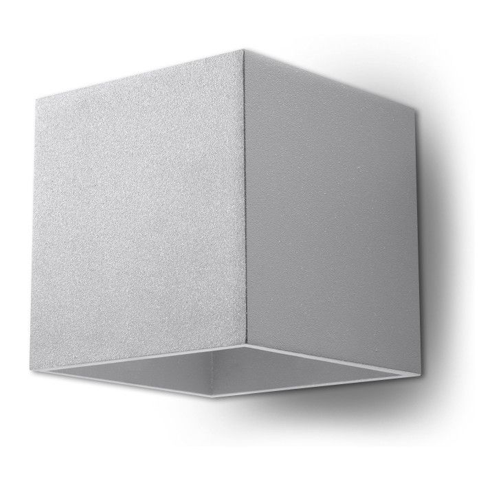 Soll SOL0058 Wandlamp Quad grijs 10cm