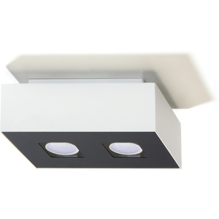 Soll SOL0067 Plafondlamp Mono wit 24cm