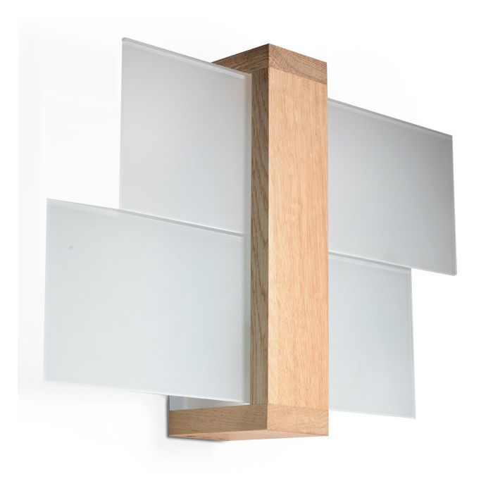 Soll SOL0077 Wandlamp Feniks hout 43cm