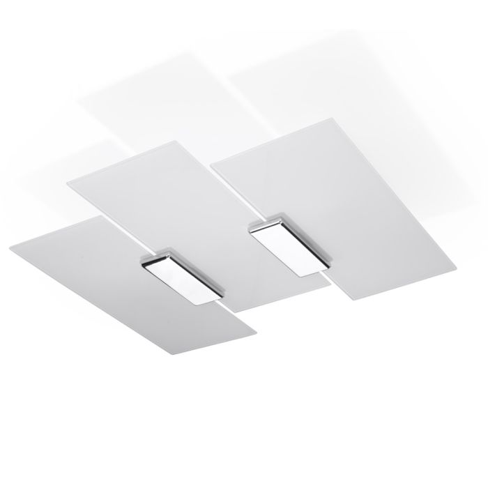 Soll SOL0198 Plafonniere Fabiano chroom 42cm