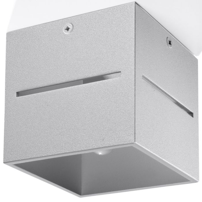 Soll SOL0208 Plafondlamp Lobo grijs 10cm