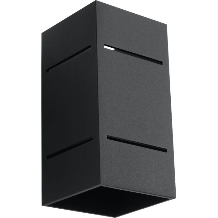 Soll SOL0478-EOL Wandlamp Blocco zwart 20cm