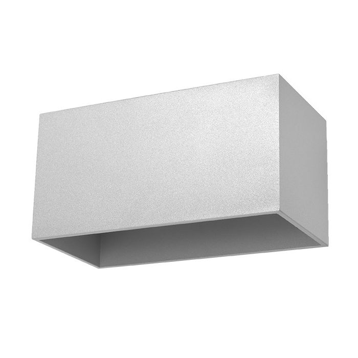 Soll SOL0526 Wandlamp Quad grijs 20cm