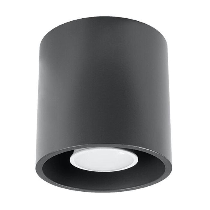 Soll SOL0568 Plafondlamp Orbis antraciet 10cm