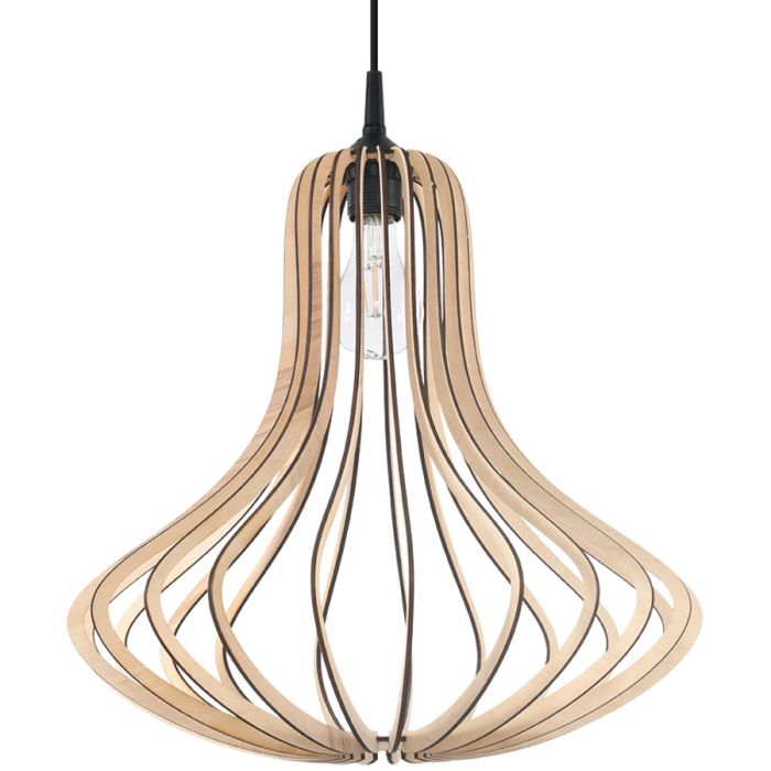 Soll SOL0641 Hanglamp Elza hout 40cm