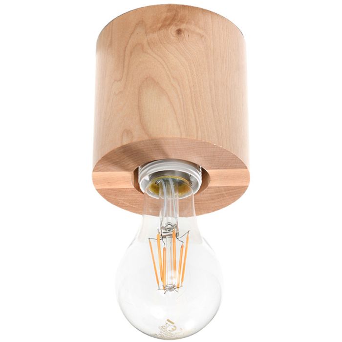Soll SOL0672 Plafondlamp Salgado hout 10cm