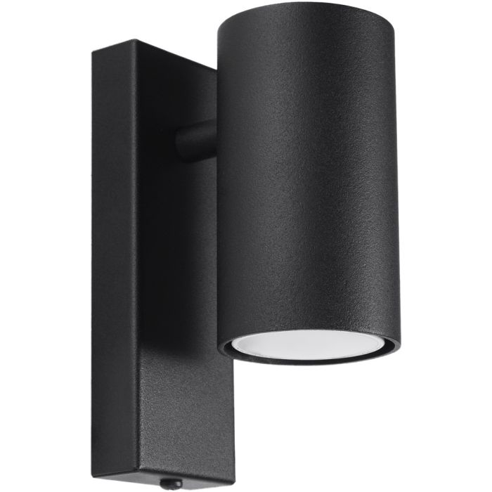 Soll SOL1077 Wandlamp Utti zwart 15cm
