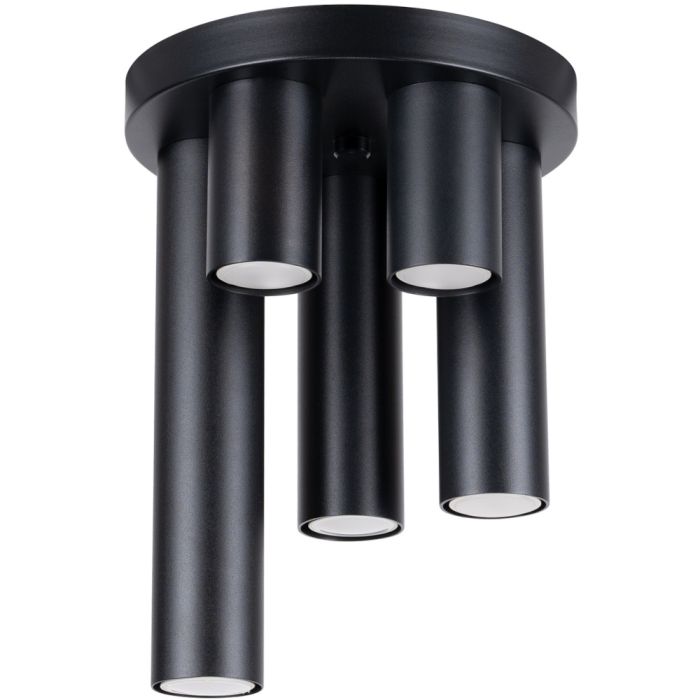 Soll SOL1467 Plafondlamp Lagos zwart 33cm