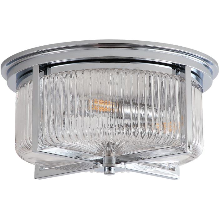 Searchlight SL-24350-35CC Plafondlamp Sophie chroom 35cm