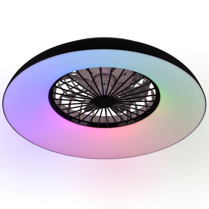 Trio  R69302102-TR Plafondventilator Svaerholt RGB 60cm