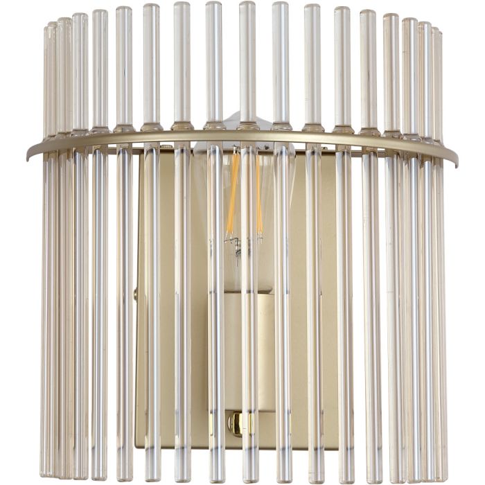 Searchlight SL-55625CP Wandlamp Swizzle goud 26cm