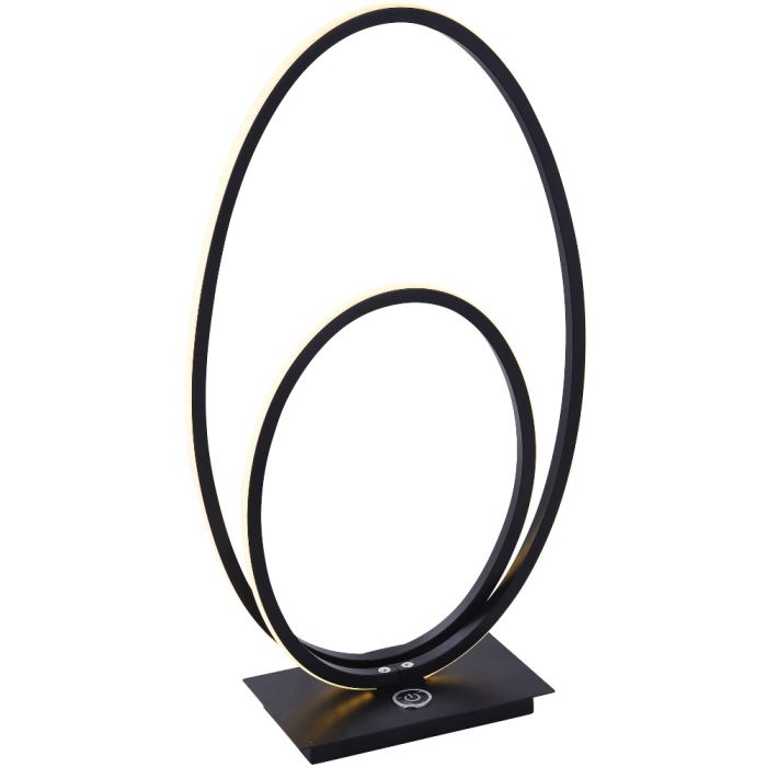 Freelight FR-T1350Z Tafellamp Ophelia zwart 41cm