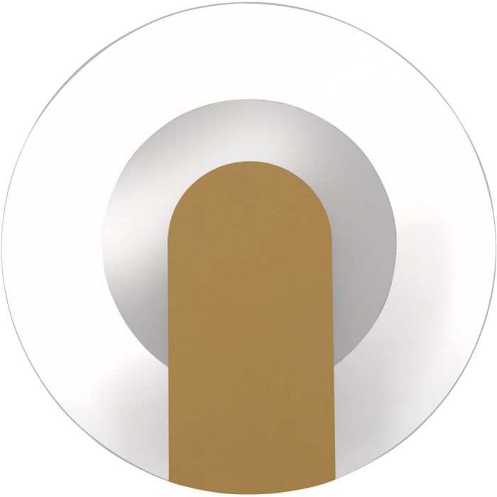 Searchlight SL-95410GO Wandlamp Target goud 23cm