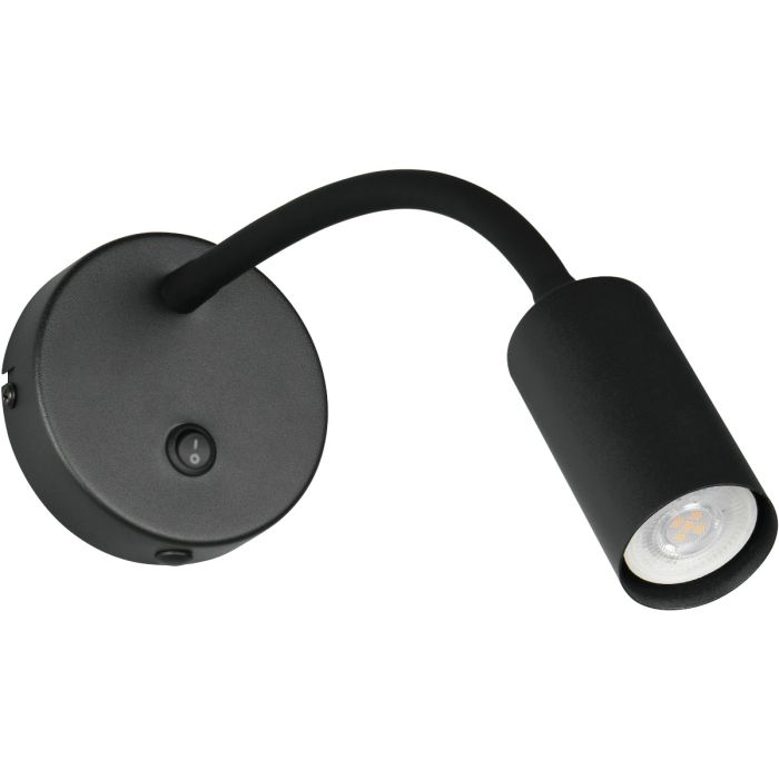 Trio  R26851732-TR Wandspot Taryn zwart 36cm