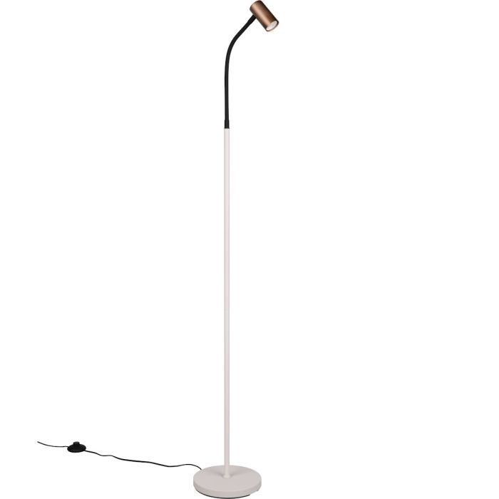 Trio  R46851065-TR Leeslamp Taryn koffie 141cm