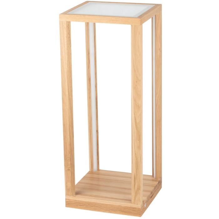 Spot BT-8882974 Tafel Tavoli glas eik 62cm