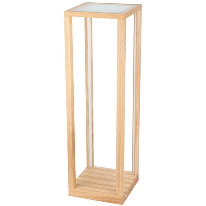 Spot BT-8883974 Tafel Tavoli glas eik 82cm