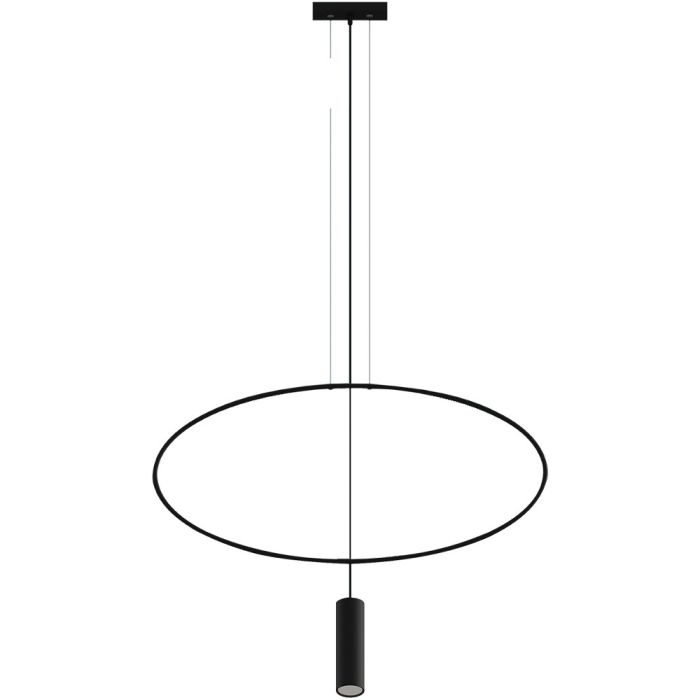 Thoro SOLTH.016CZ Hanglamp Holar zwart 81cm
