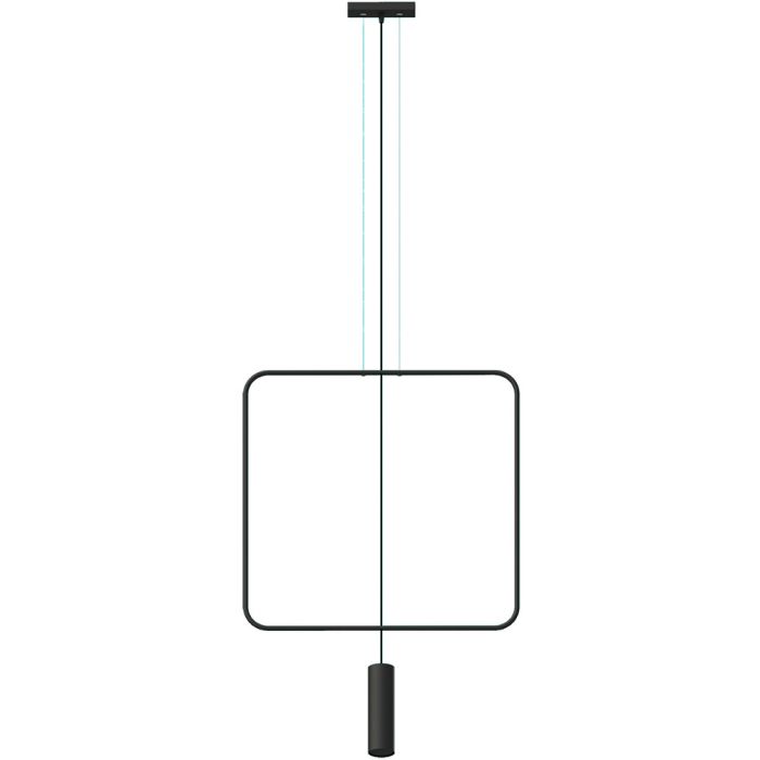 Thoro SOLTH.018CZ Hanglamp Rana zwart 61cm