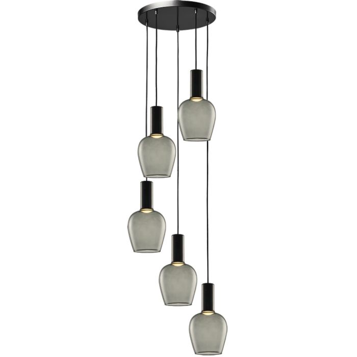 Freelight FR-H5355Z Hanglamp Toscana zwart 40cm