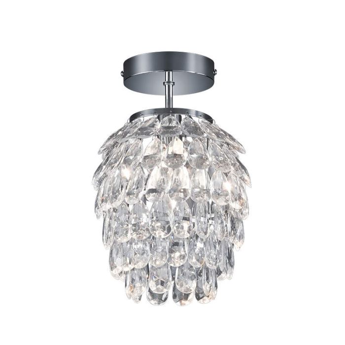Trio  R60451006-TR Plafonnière Petty kristal 20cm