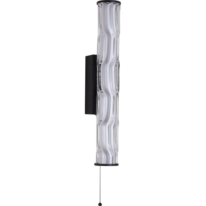 Searchlight SL-66311-1BK Wandlamp Vibrate zwart 43cm