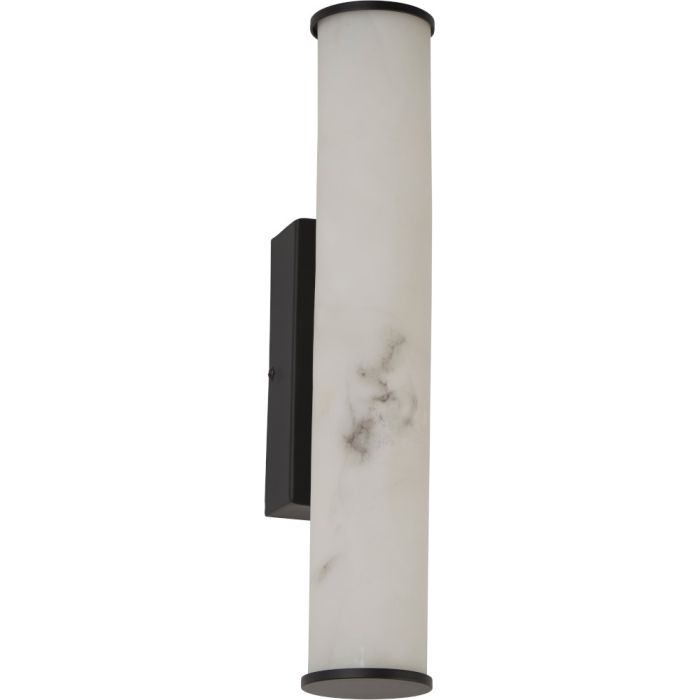 Searchlight SL-61185-1BK Wandlamp Wales zwart 35cm