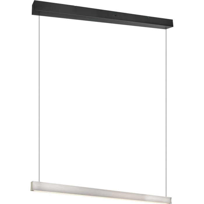 Trio  347910107-TR Hanglamp Wallace staal 113cm