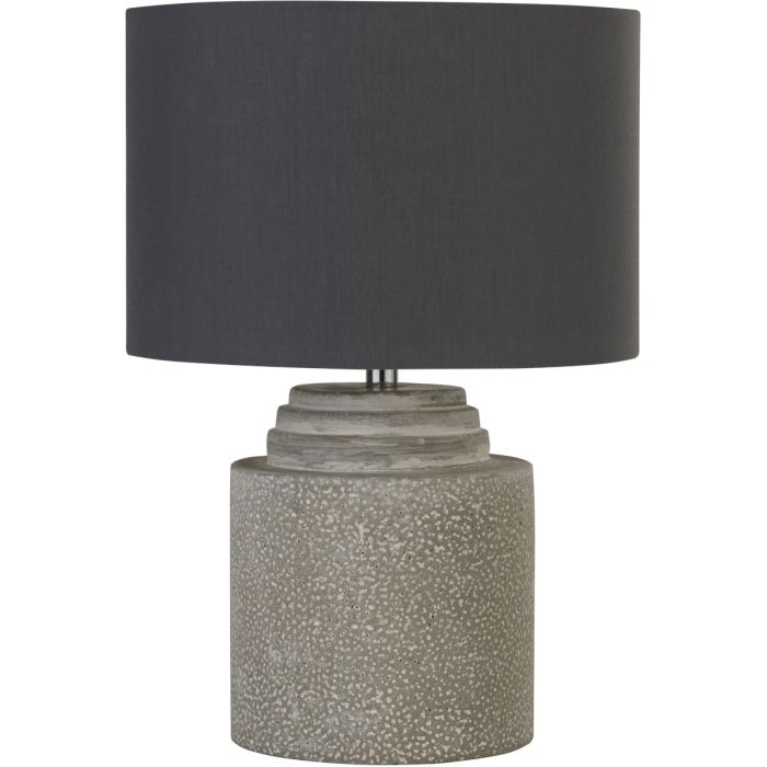 Searchlight SL-EU9260GY Tafellamp Zara grijs 36cm
