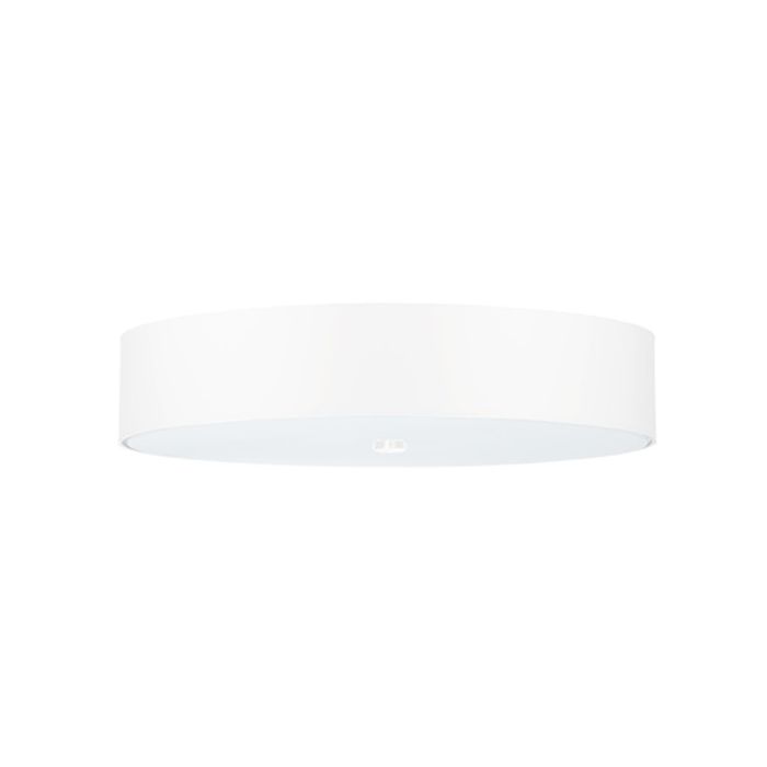 Sollux Skala SL.0809 grote witte plafondlamp van textiel