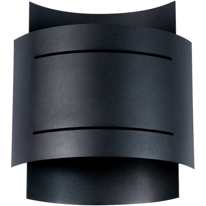 Sollux Hestia SL.0981 zwarte metalen wandlamp