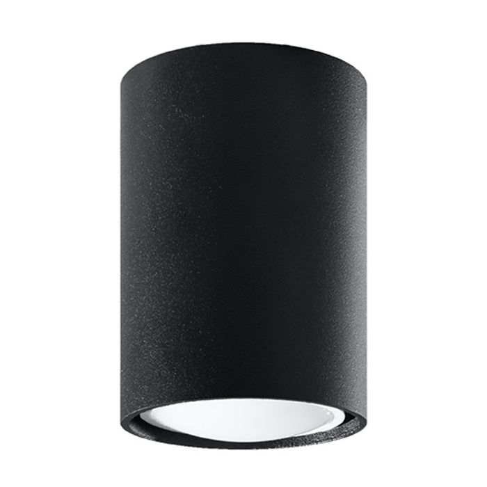 Sollux Lagos SL.1000 zwarte buis plafondlamp