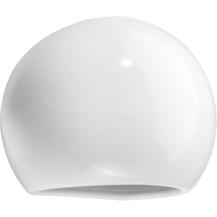 Sollux Globe SL.1026 glanzend witte wandlamp