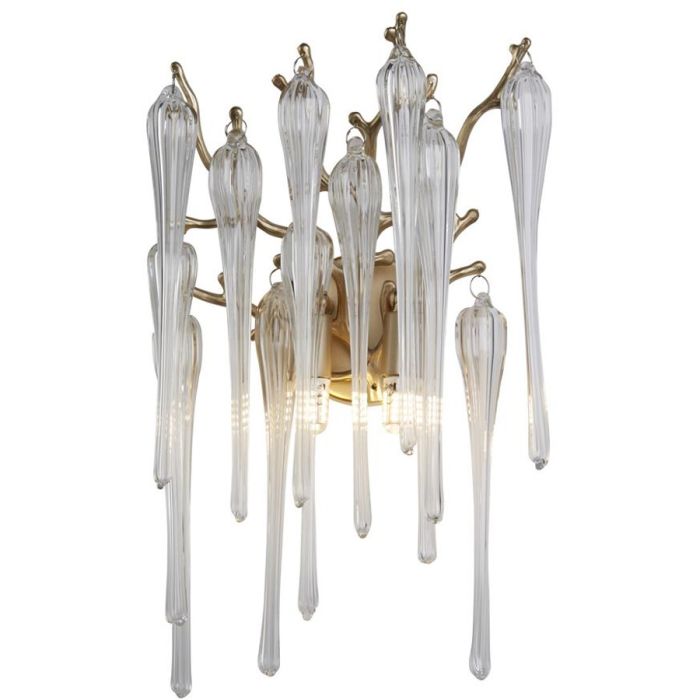 Searchlight Heritage 10425-2GO goudkleurige wandlamp