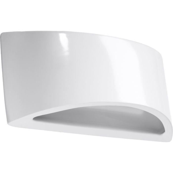 Sollux Vixen SL.1048 glanzend witte wandlamp