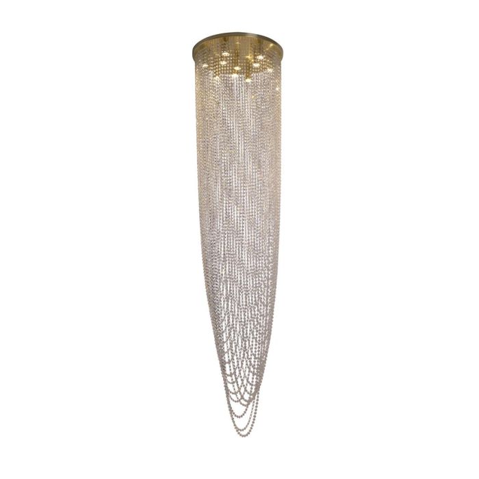 Searchlight Swoop 10883-10SB hanglamp voor de vide