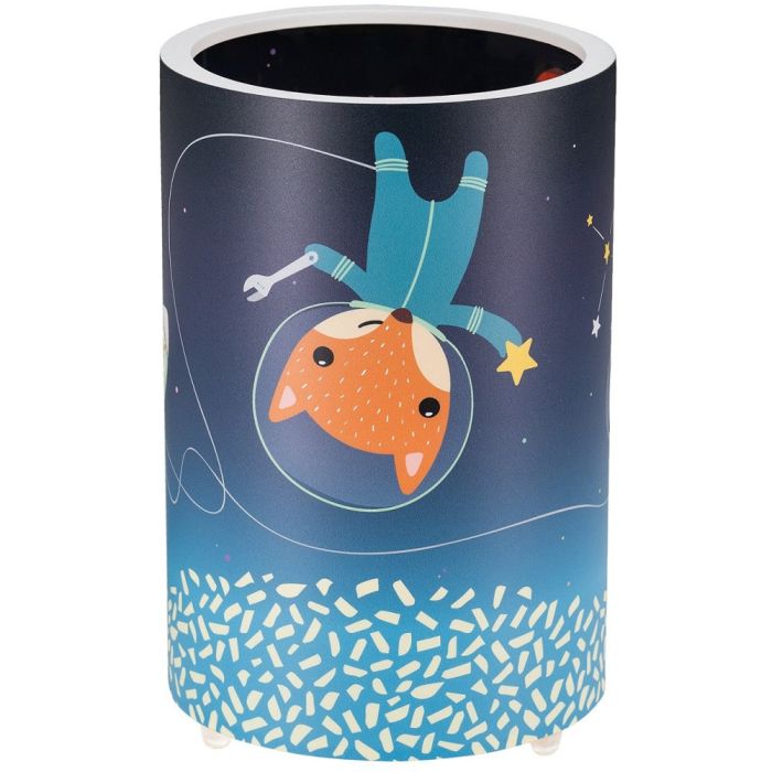 Elobra Kleine Astronaut 139233 blauwe kinder tafellamp
