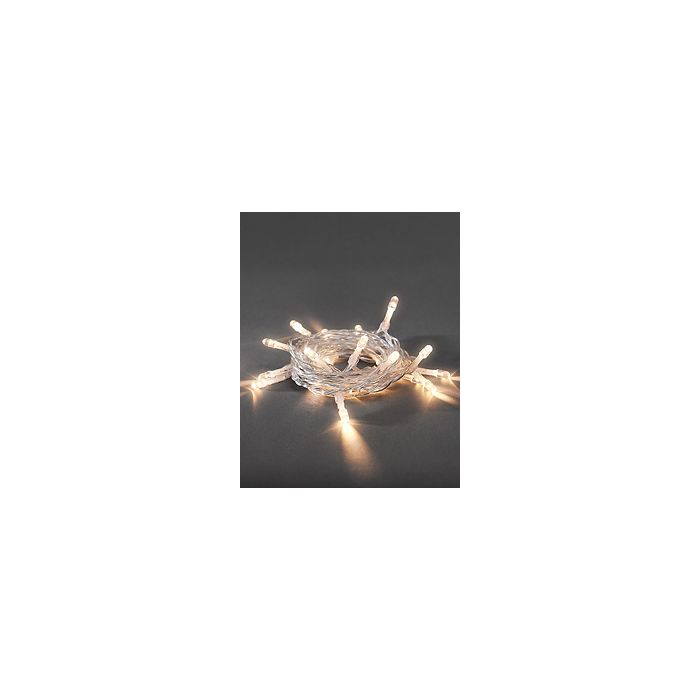 Konstsmide lichtsnoer 30 warm witte LEDs op batterij 1469-103