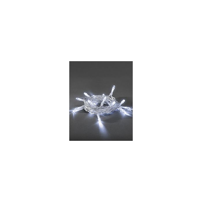 Konstsmide lichtsnoer 20 koel witte LEDs op batterij 1408-203