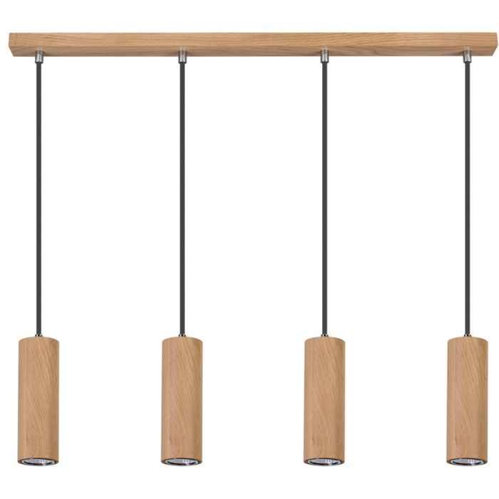 Spotlight Pipe 1551474 eikenhouten hanglamp