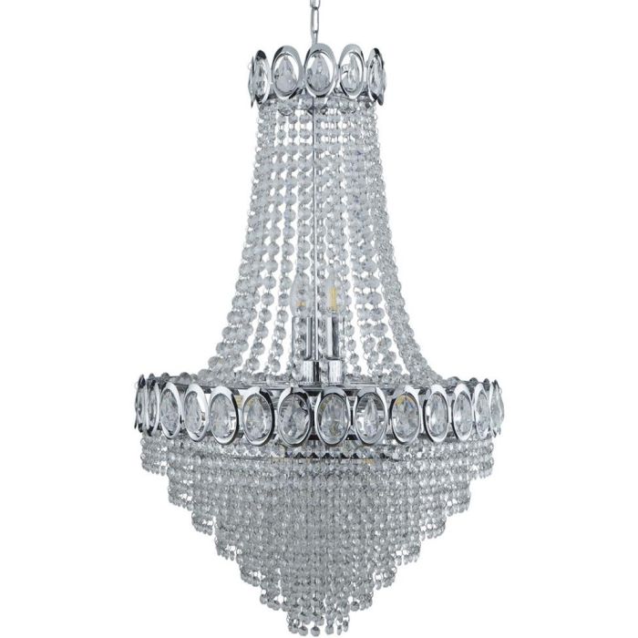 Searchlight Louis Phillipe 1711-11CC kristallen zakkroonluchter