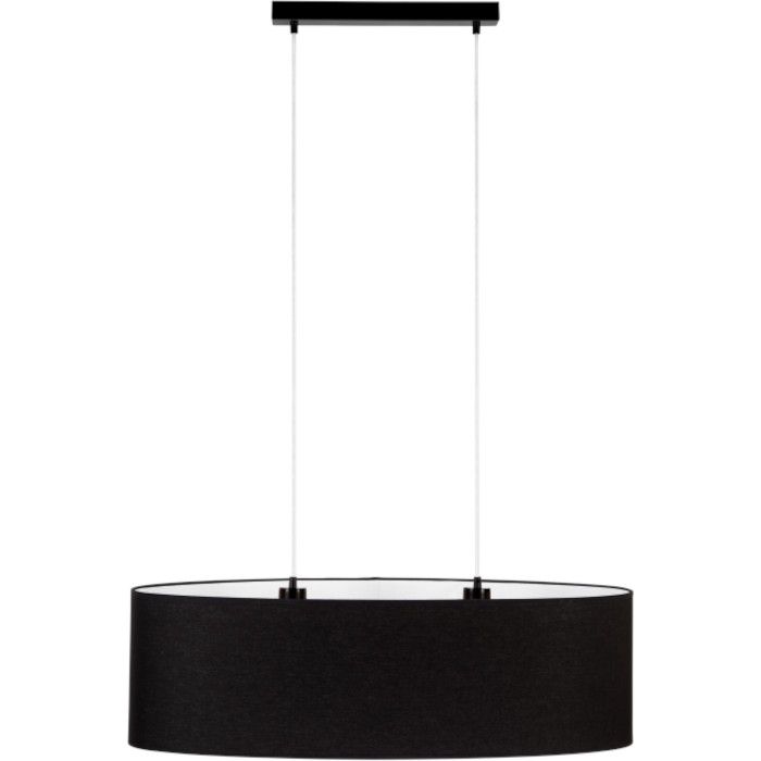 Britop Dove 17400204 zwarte hanglamp van metaal en textiel